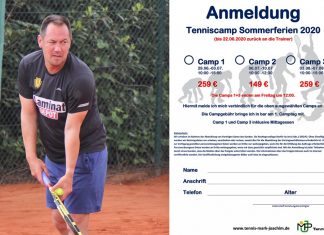 Bei den NBV-Tenniscamps können Anfänger und Könner mit Cheftrainer Mark Joachim ihr Tennisspiel verbessern. Foto: privat