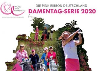 Im Golfclub Mettmann steht alles im Zeichen der "Pink Ribbon". Bild: Pink Ribbon Deutschland