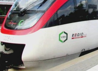 Ein Zug der Regiobahn. Foto: Hans-Joachim Kling