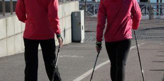 Nordic-Walking für Anfänger, Senioren und Fortgeschrittene bietet der Lintorfer Sportverein. Foto: pixabay