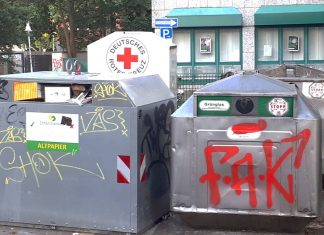 Volle Container führen zu vermüllten Stellplätzen. Foto: CDU