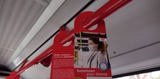Die Oberflächenbeschichtung soll auch gegen das Coronavirus helfen. Foto: Deutsche Bahn AG
