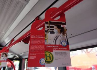 Die Oberflächenbeschichtung soll auch gegen das Coronavirus helfen. Foto: Deutsche Bahn AG