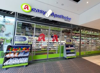 Im EG1 der Galerie Königshof liegt die nun geöffnete Easy Apotheke. Foto: André Volkmann
