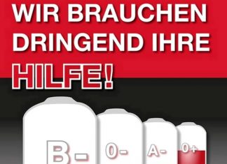 Für die Versorgung der Krankenhäuser mit Blutkonserven muss das Spendenvolumen erhöht werden. Bild: DRK-Blutspendedienste