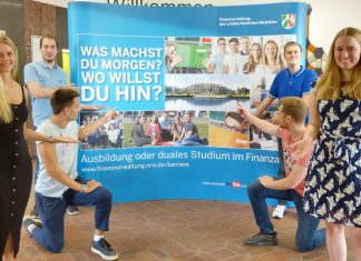 Der Schnuppertag ist wegen Corona ausgefallen. Dafür bietet das Finanzamt Velbert nun Hospitationstermine für interessierte Auszubildende und Studienanfänger an. Foto: Finanzamt Velbert