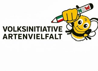 Die Initiative setzt sich für den Erhalt der Artenvielfalt in NRW ein. Logo: Artenvielfalt NRW