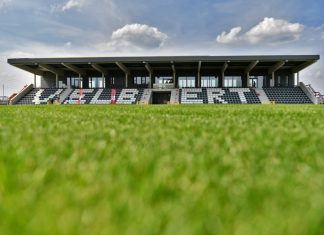 Das neue Stadion in Velbert. Foto: Mathias Kehren