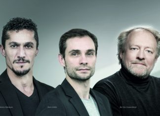 Die Choreografen: Armen Hakobyan, Denis Untila und Ben Van Cauwenbergh. Fotos: Bettina Stöß, Volker Wiciok