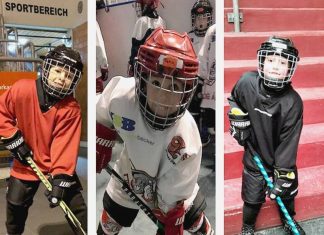 Noah, Felix und Elias sind mit Spaß dabei. Fotos: Privat