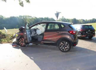 Der Unfall ereignete sich auf der Hochdahler Straße in Erkrath. Foto: Polizei