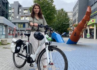 Radverkehr auf den Alltagswegen fördern - Leijla Tumbul ist die neue Radverkehrsbeauftragte in Velbert. Foto: Stadt Velbert