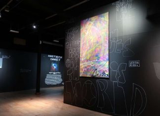 Die Ausstellung #kunstforfuture zeigt Zukunftsvisionen von Ratinger Jugendlichen. Foto: LVR-Industriemuseum