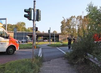 Die Unfallstelle in Ratingen-Breitscheid. Foto: Polizei