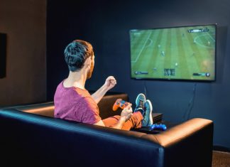 Das Turnier wird mit dem Fußball-Videospiel Fifa 21 ausgetragen. Foto: Volksbank