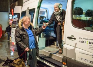 Der Gute-Nacht-Bis bietet Menschen ohne festen Wohnsitz eine Anlaufstelle. Foto: Vision teilen e.V.