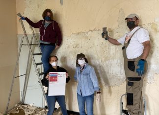Im "WIR-Haus" in Wülfrath haben die Renovierungsarbeiten begonnen. Helfende Hände sind auch am kommenden Samstag willkommen. Foto: privat