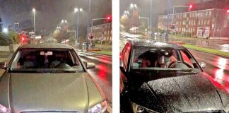 Diese beiden Audi hat die Polizei in Velbert gestoppt. Fotos: Polizei