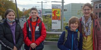 Ratinger Jugendliche besuchten die Keith-Haring-Ausstellung im Museum Folkwang. Foto: Stadt Ratingen