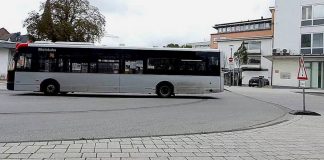 Streik: Unter anderem Busse der Rheinbahn fahren nicht. Foto: Volkmann