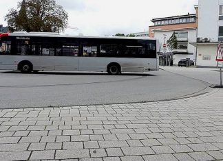 Streik: Unter anderem Busse der Rheinbahn fahren nicht. Foto: Volkmann