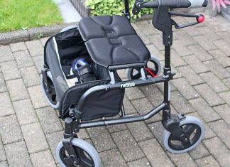 Mit diesem Rollator war die Seniorin unterwegs. Foto: Polizei