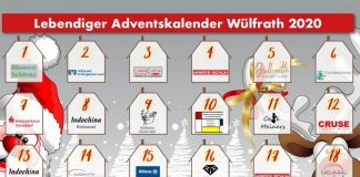 Auch in diesem Jahr lockt der "lebendige Adventskalender" mit Überraschungen, Rabatten und Aktionen. Bild: Stadt Wülfrath