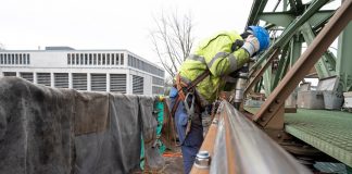 Die Arbeiten im Bereich Kluse und Wupperfeld werden bis zum Sommer dauern. Foto: Stefan Tesche-Hasenbach