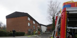 Ein Großaufgebot an Rettern rückte an die Ludgerusstraße aus. Foto: Feuerwehr Heiligenhaus