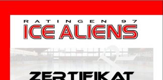 Die Aktion „Unterstützer des Ratinger Eishockeys“ ist gut angekommen, viele Fans und Freunde der Ice Aliens bekannten sich mit dieser Aktion zu Ihrem Verein und zu ihrer Stadt. Bild: Ratingen Ice Aliens