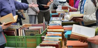 In der Bücherstadt Langenberg findet Mitte Mai ein großer Büchermarkt statt. Archivfoto: Mathias Kehren