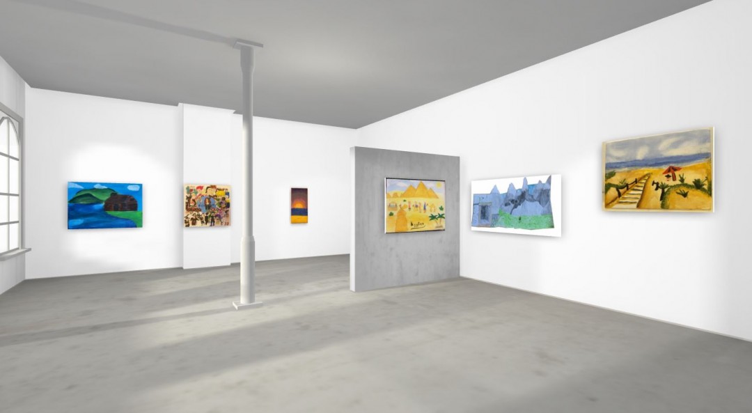 Die Werke des Jugendkunstwettbewerbes sind noch bis zum 15.04.2021 im virtuellen Ausstellungsraum zu betrachten. Foto: Stadt Erkrath
