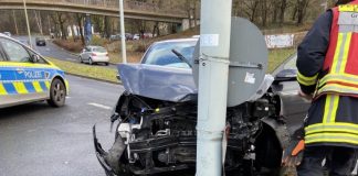 Auf der Sedentaler Straße ereignete sich am Mittwoch der Unfall. Foto: Polizei