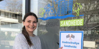 Quartiersmanagerin Saskia Goebel freut sich auf die Rallye im Quartier Sandheide zum Tag der Städtebauförderung. Foto: Stadt Erkrath