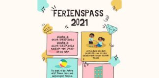 Das Plakat zum "Ferienspaß 2021". Bild: Stadt Wülfrath