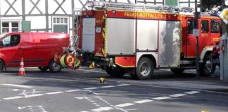 An der Tillmannsdorfer Straße kam es am 28. Mai zu einem Unfall. Die Polizei schlug im Ausschuss für Bürgerservice, Ordnung und Feuerwehr eine Verlängerung der Grünphase vor. Foto: Polizei