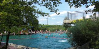 Das Naturfreibad in Mettmann. Archivfoto: Kreisstadt Mettmann