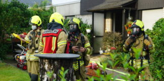 Die Retter an der Einsatzstelle. Foto: FW Ratingen