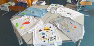 Ihre selbst kreierte Mode können die Kinder anschließend auf einer Schau präsentieren. Foto: SKFM