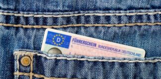 Ein Führerschein in einer Hosentasche ist zu sehen. Foto: pixabay