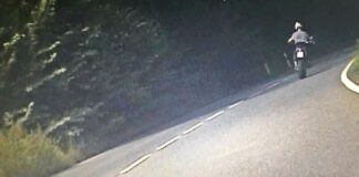 Deutlich zu schnell war dieser Motorradfahrer unterwegs. Foto: Polizei