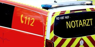 Einsatz für den Notarzt im Stadtgebiet. Foto: Volkmann