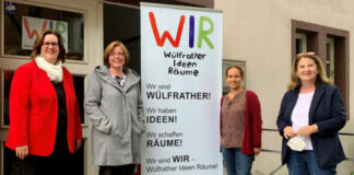 Treffen in Wülfrath: Kerstin Griese MdB, Melanie Brans, Sandra Leiding-Diekmann, Kurtula Gößl. Foto: Büro Griese