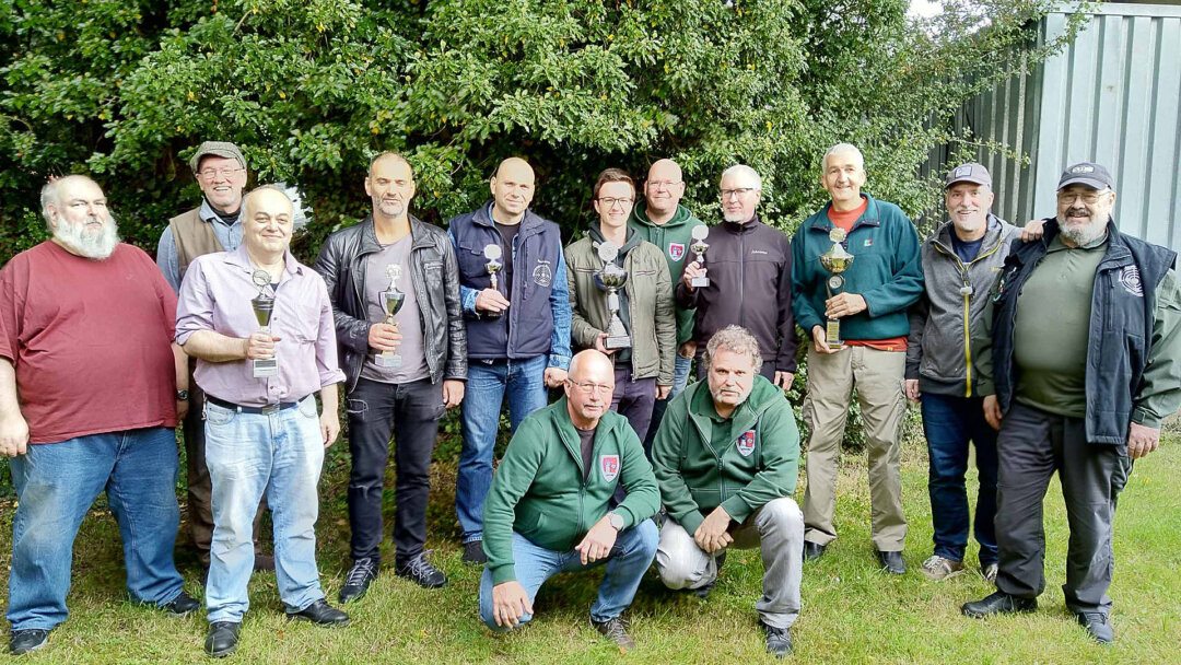 Die Schützen wurden geehrt für 25 und 40 Jahre Mitgliedschaft. Foto: privat