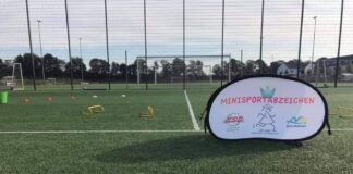 Verschiedene sportlich-spaßige Disziplinen mussten die Kinder auf den aufgebauten Parcours ablegen. Foto: KSB Mettmann