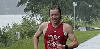 Jan Fischer auf der Laufstrecke. Foto: TuS Breitscheid 72/89 e.V.
