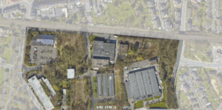 Das Luftbild zeigt das Plangebiet Wimmersberg in Alt-Erkrath. Foto: Stadt Erkrath