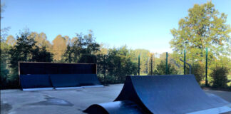 Die Skateanlage am Toni-Turek-Stadion ist wieder geöffnet, nachdem die Beläge der Rampen ausgetauscht wurden. Foto: Stadt Erkrath