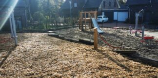 Der Spielplatz im Neubaugebiet Metzkausener Straße ist freigegeben worden, Foto: Kreisstadt Mettmann