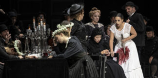 Ein Porbenfoto von Gaetano Donizettis „Lucia di Lammermoor“. Foto: Matthias Jung